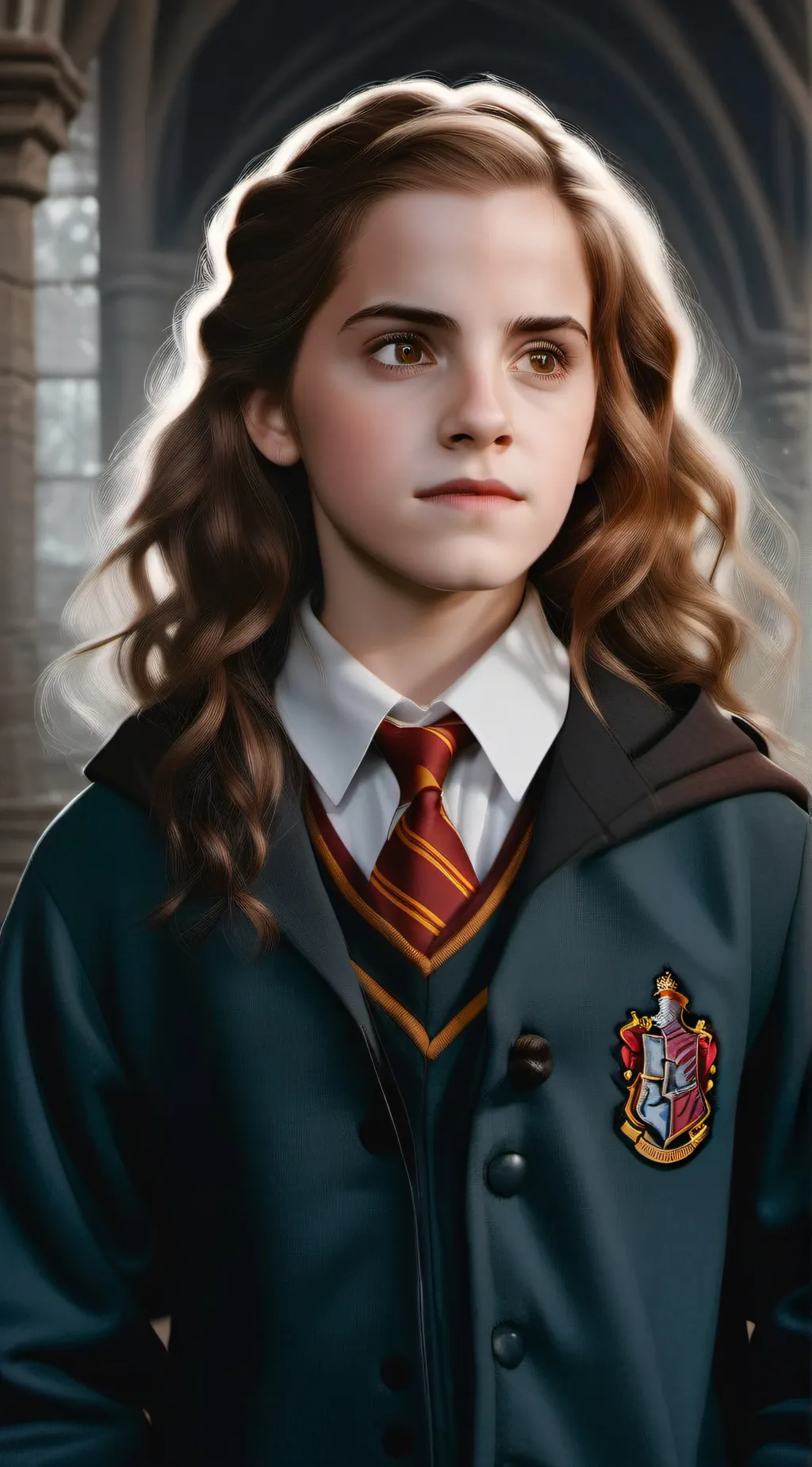 ai character: Hermione Granger  background