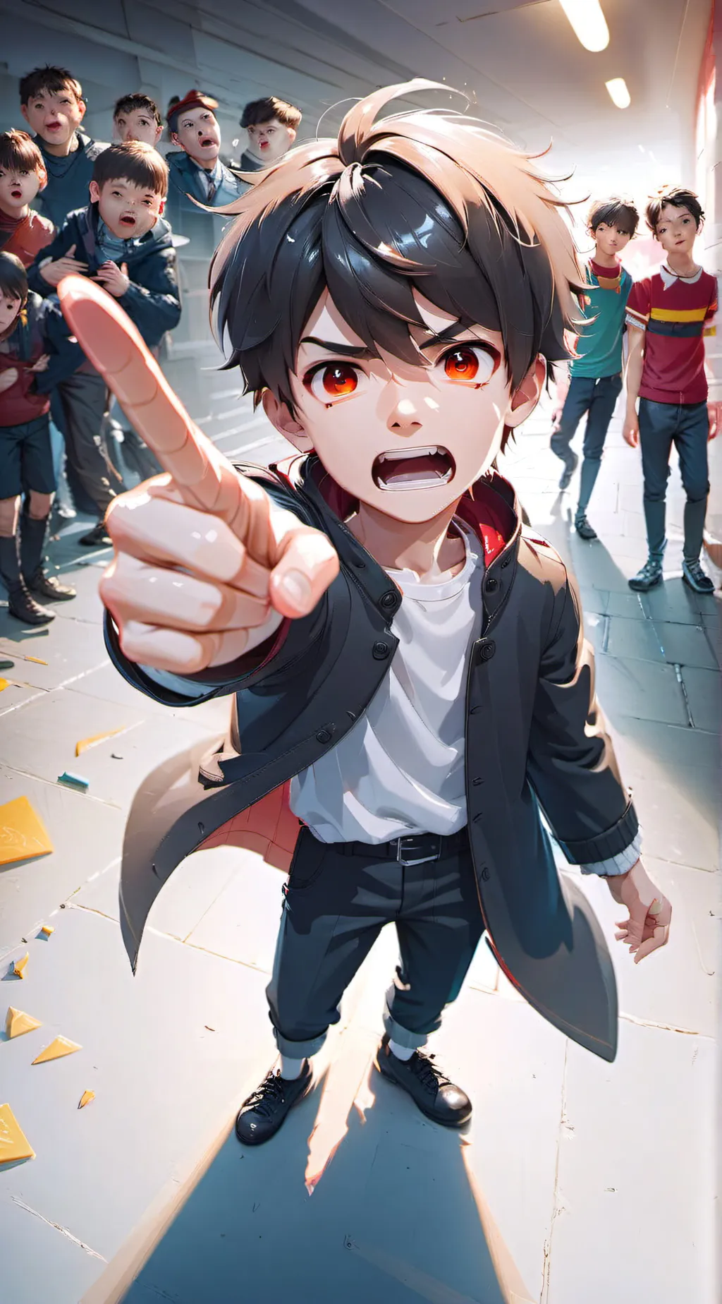 ai character: Zai  background