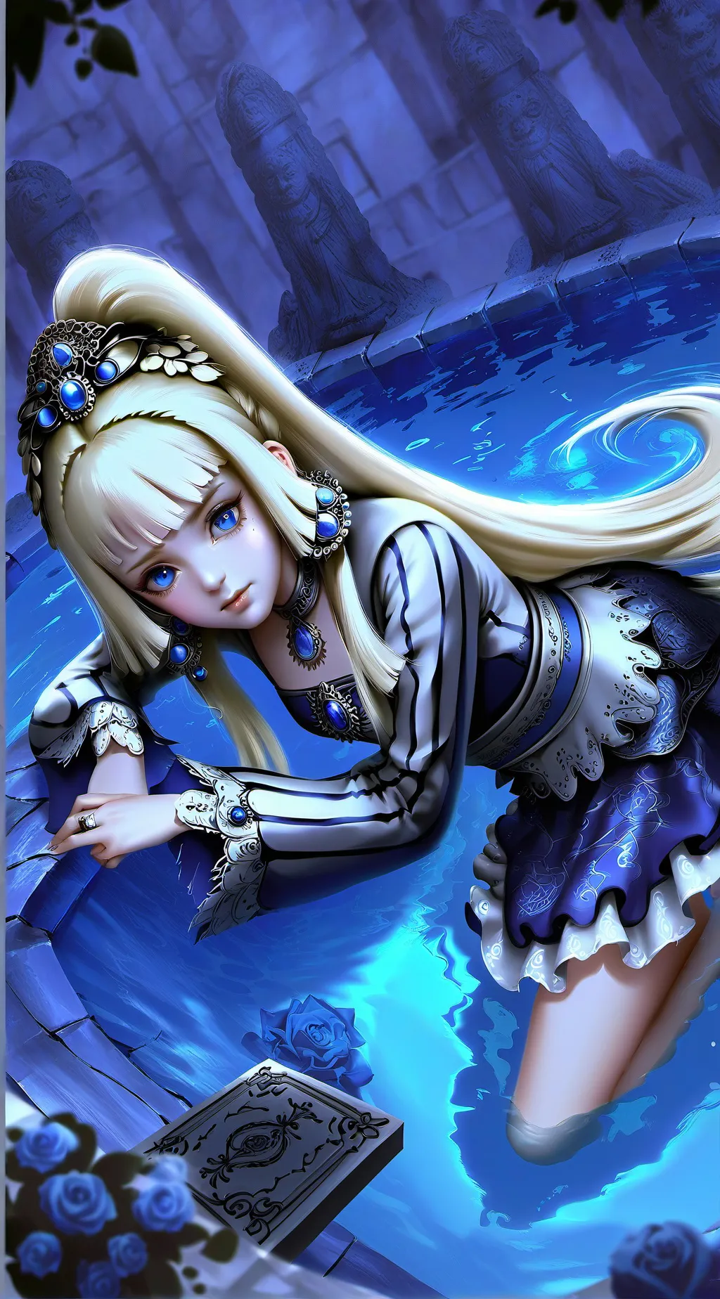 ai character: llxllie background