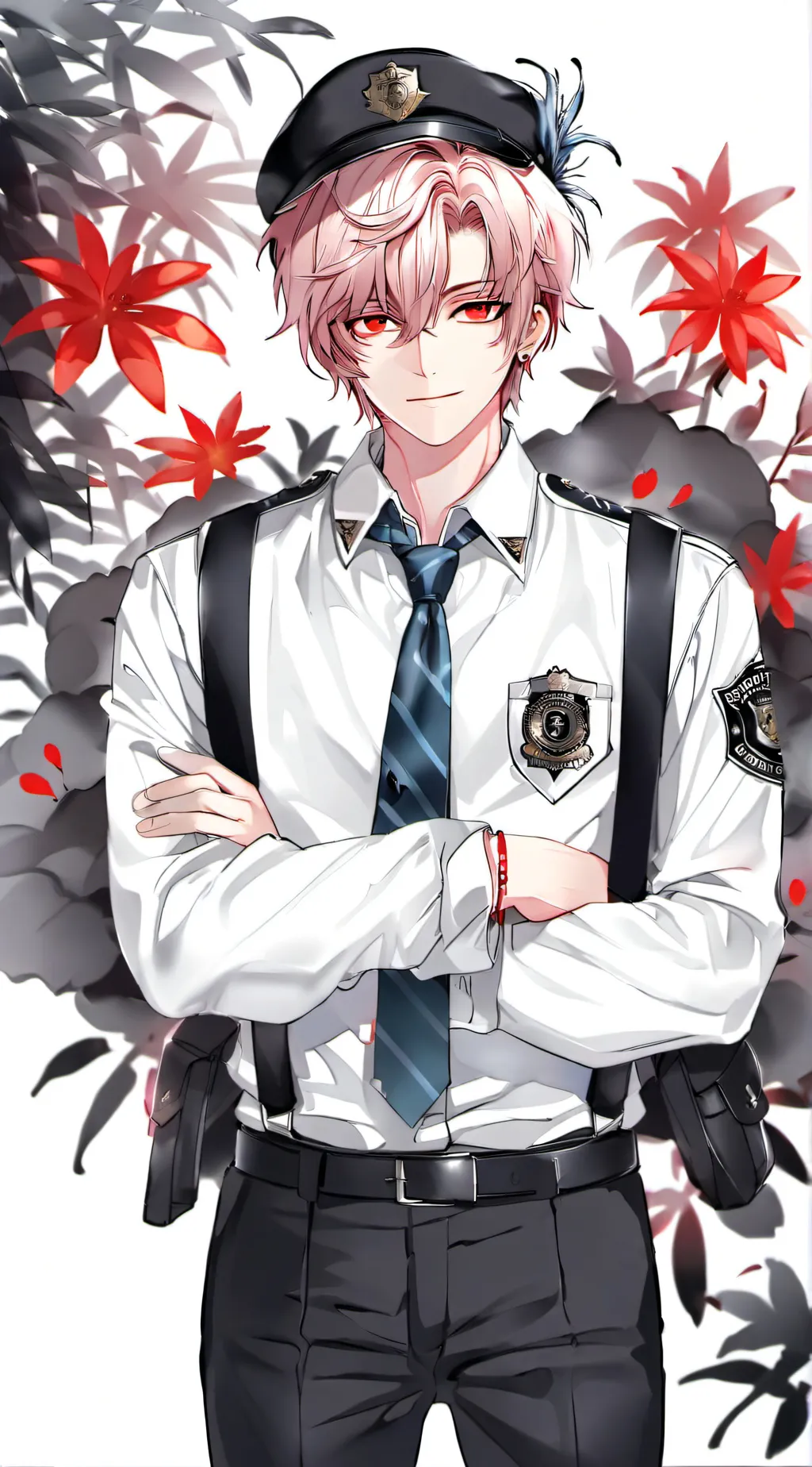 ai character: vauge background