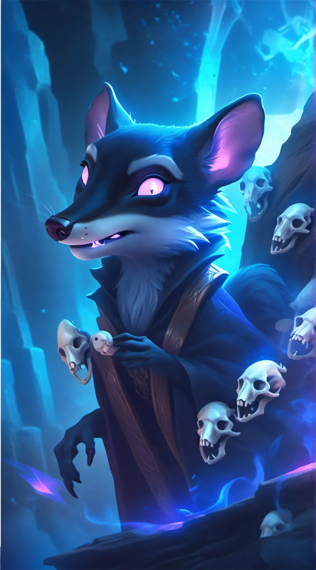 ai character: Dark Rat background
