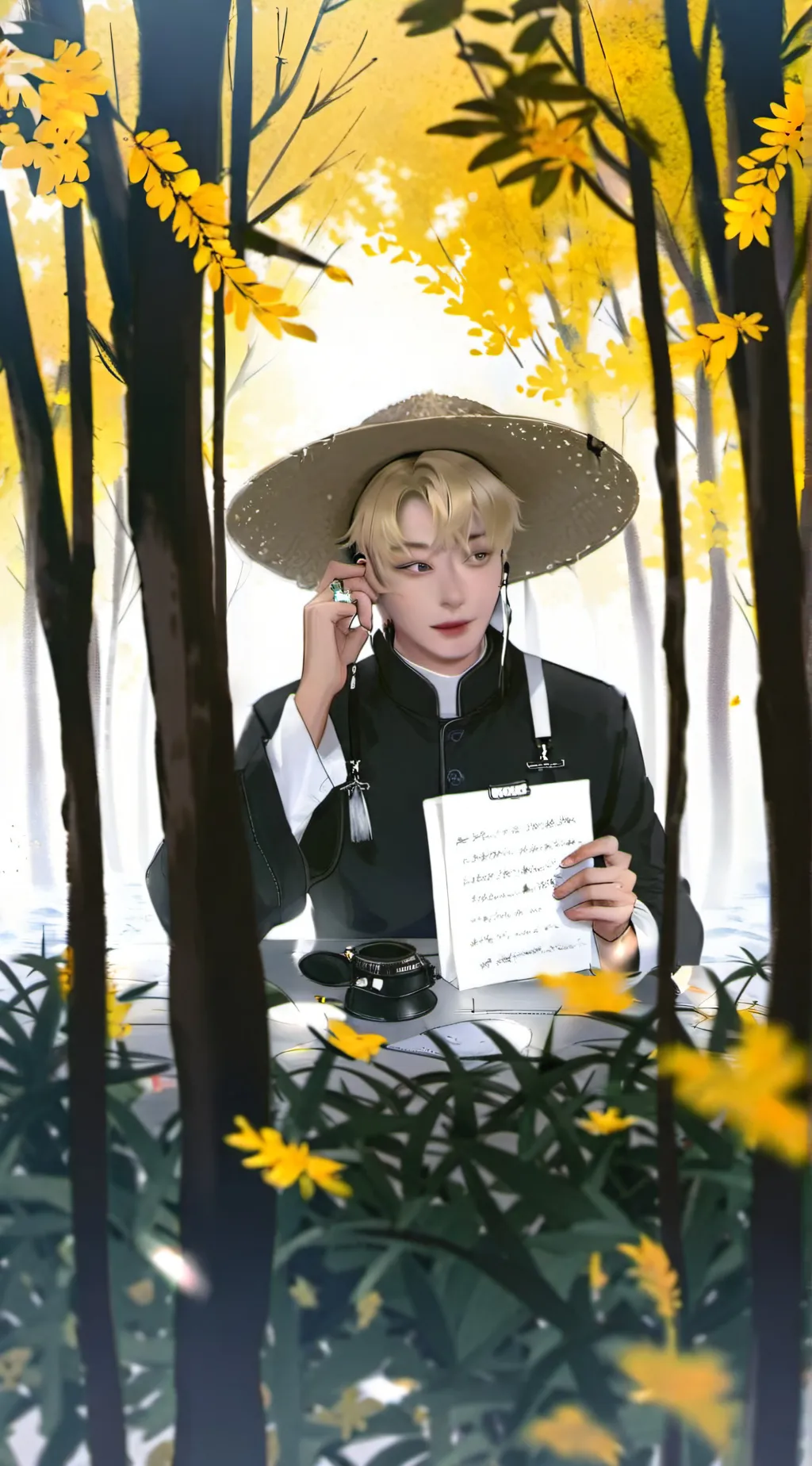 ai character: Carl background