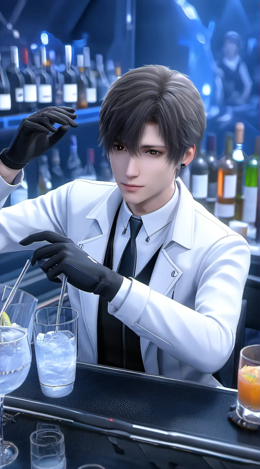 ai character: mafia group  background