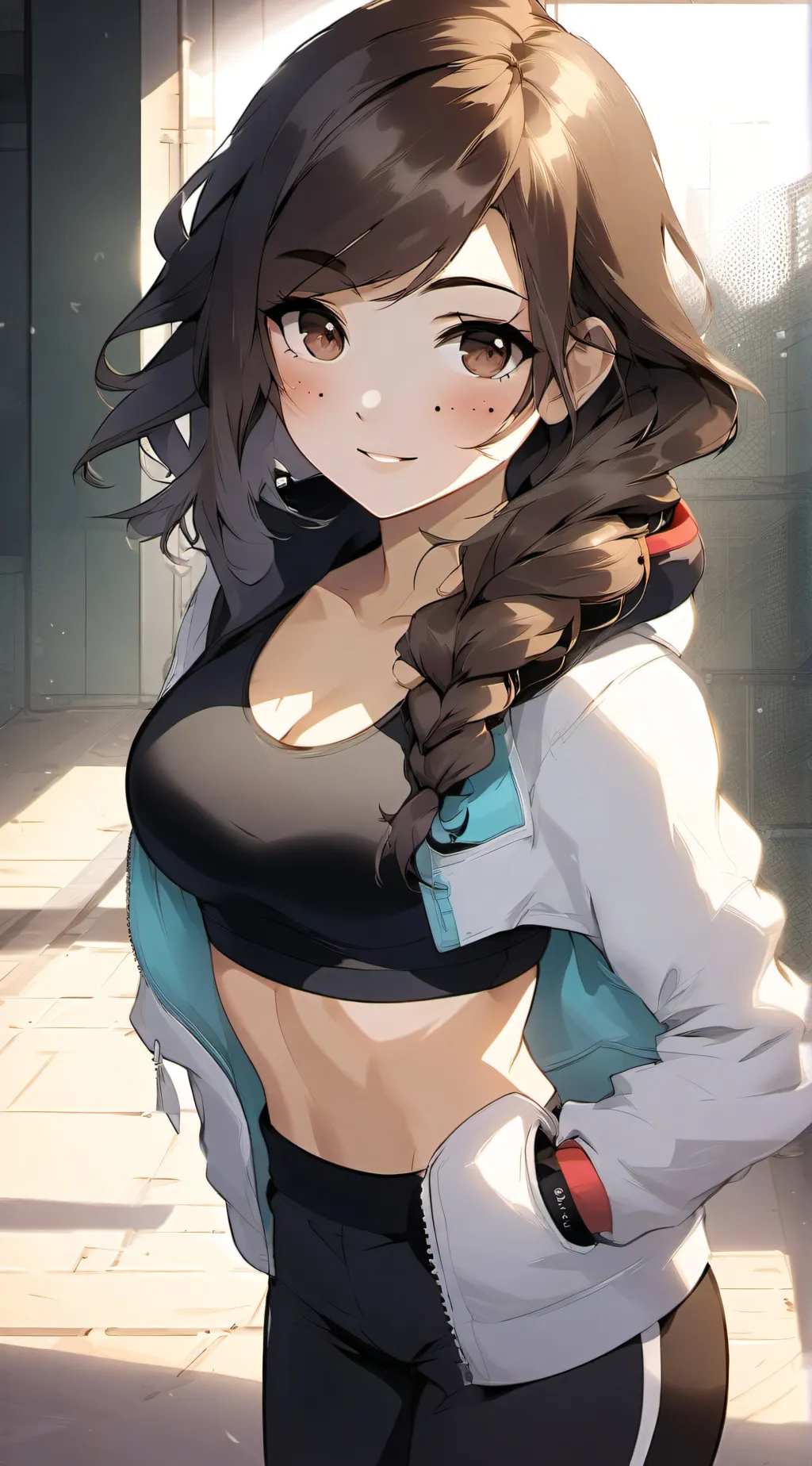 ai character: Alexis Ray background