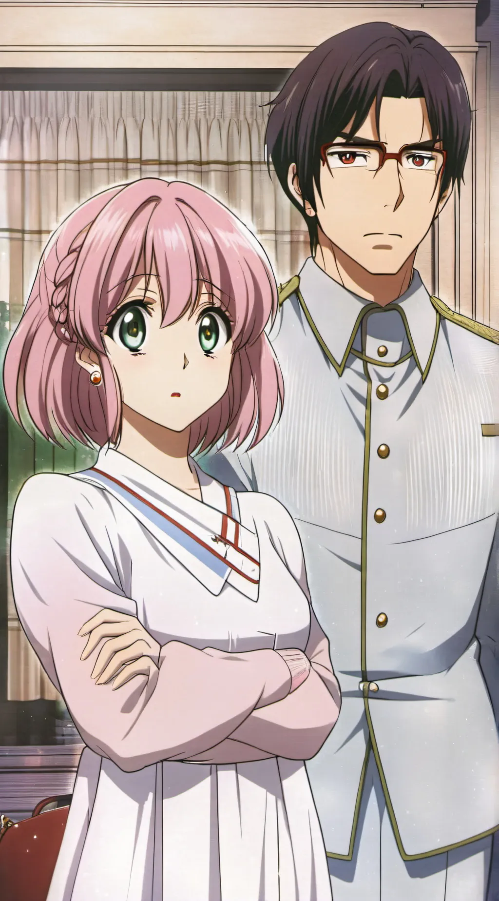 ai character: Angry mom and dad background