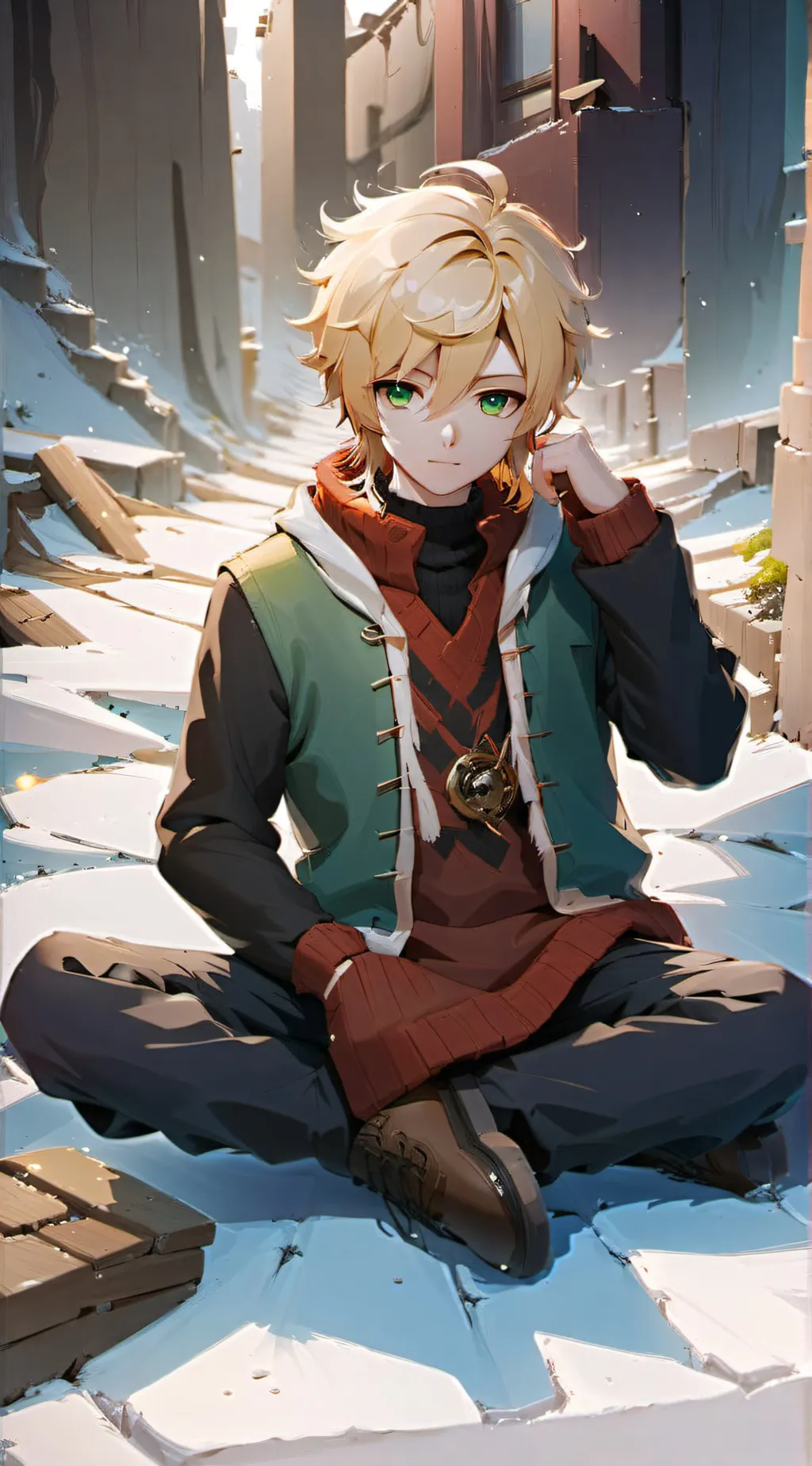 ai character: Lucas background