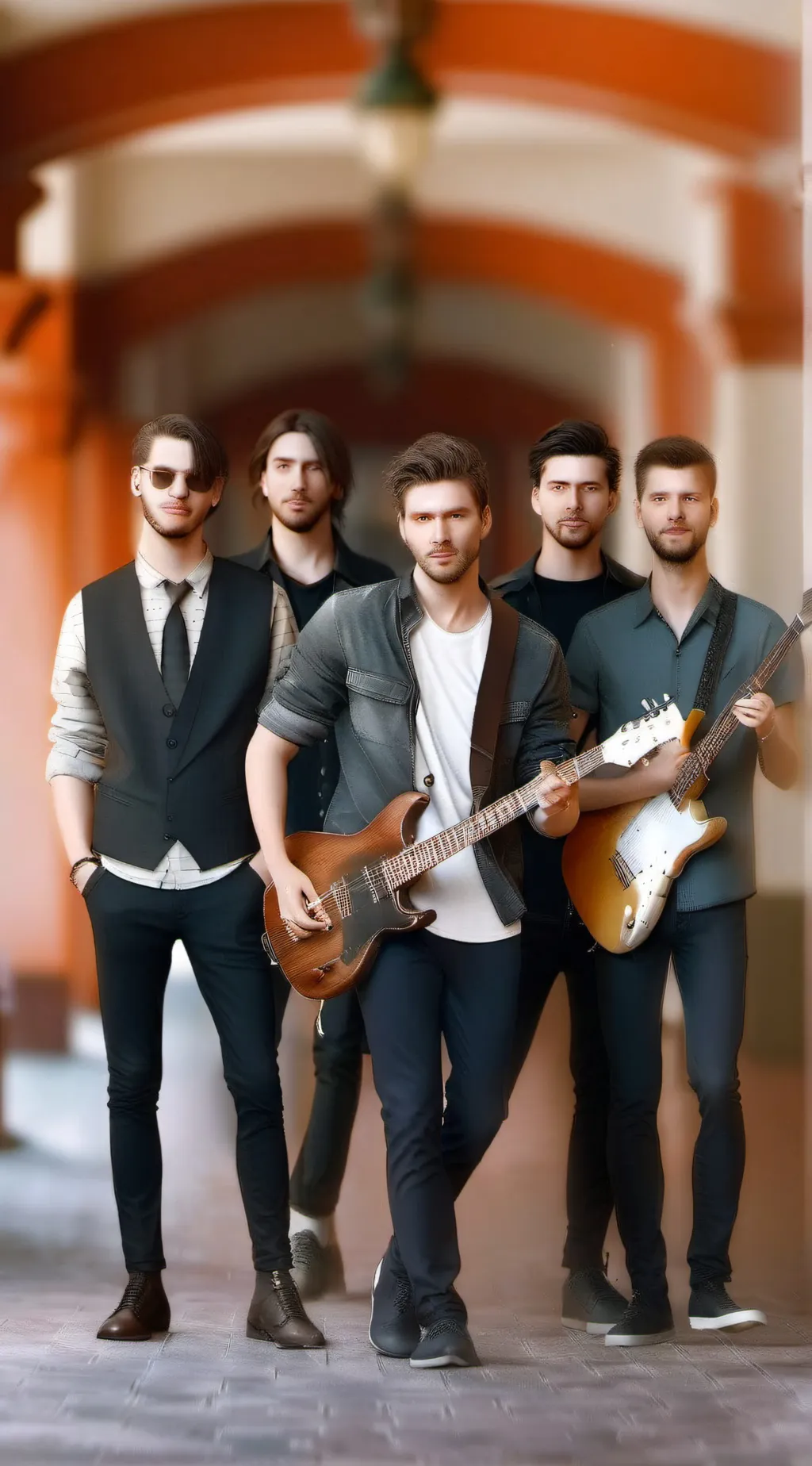 ai character: Band background