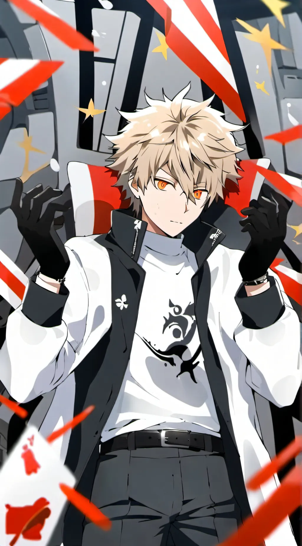 ai character: bakugo background