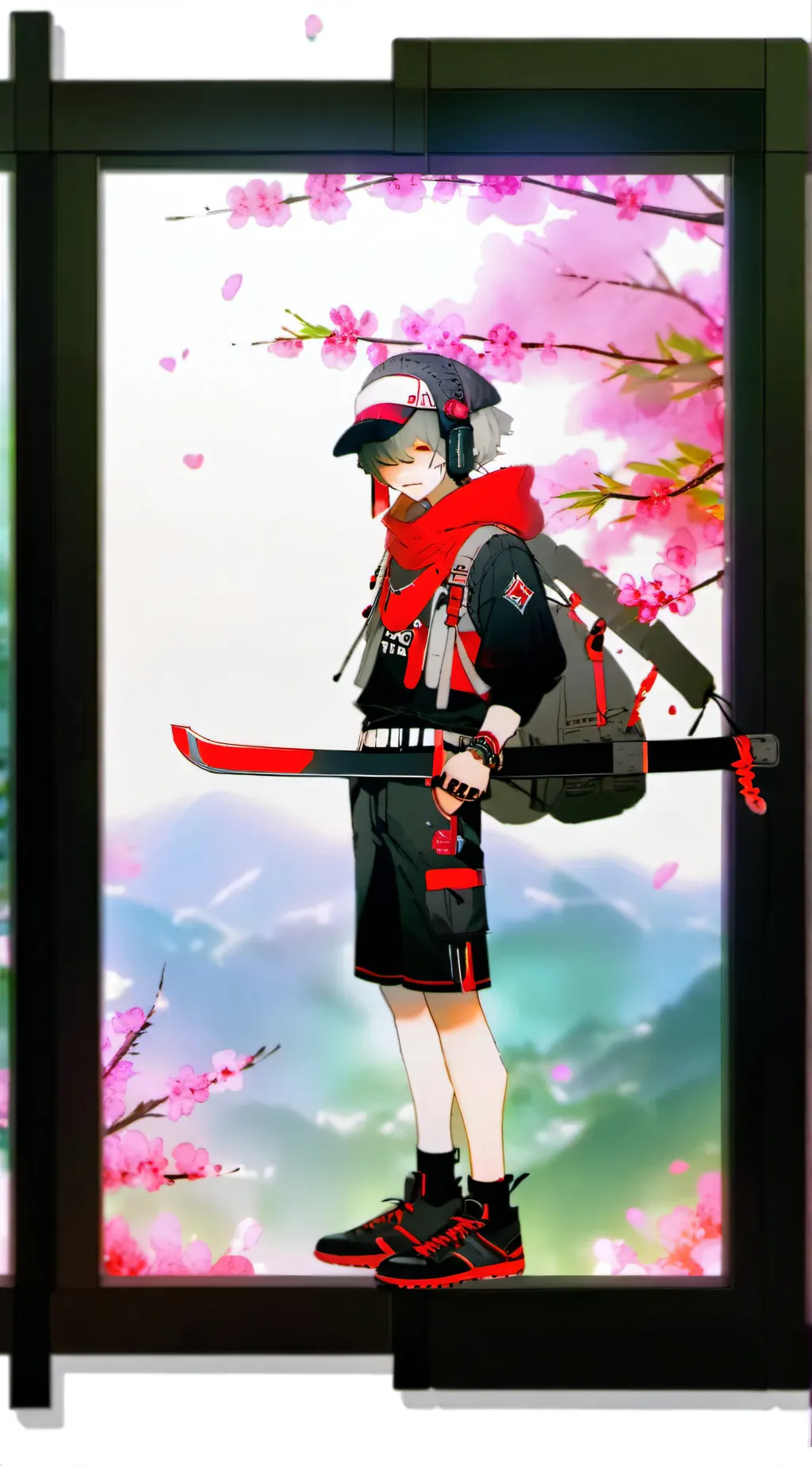 ai character: William afton  background