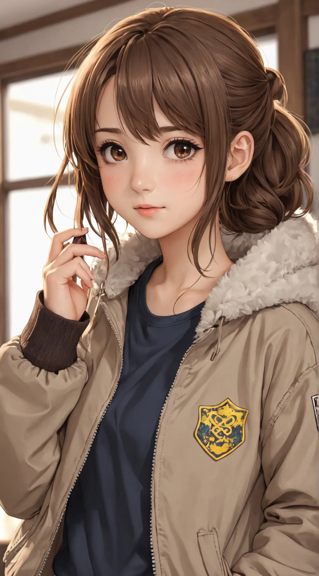 ai character: MHA NEW STUDENT background