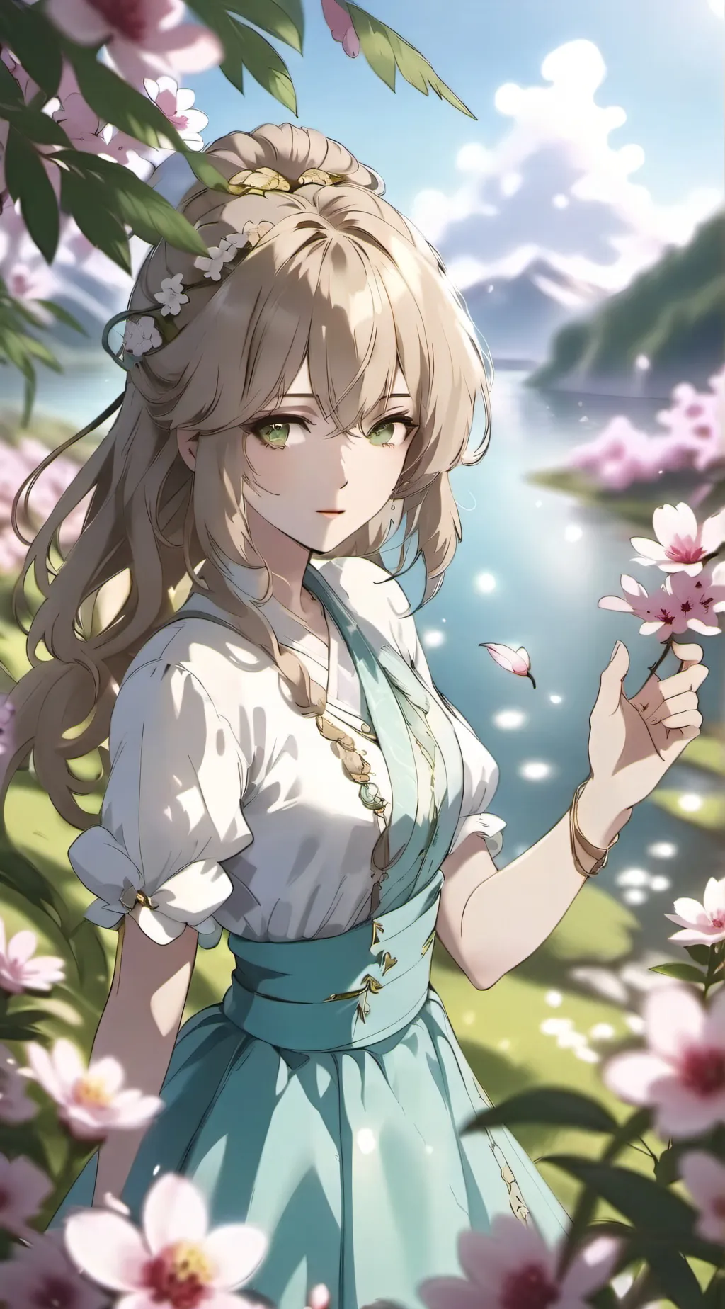 ai character: girlfriend family background