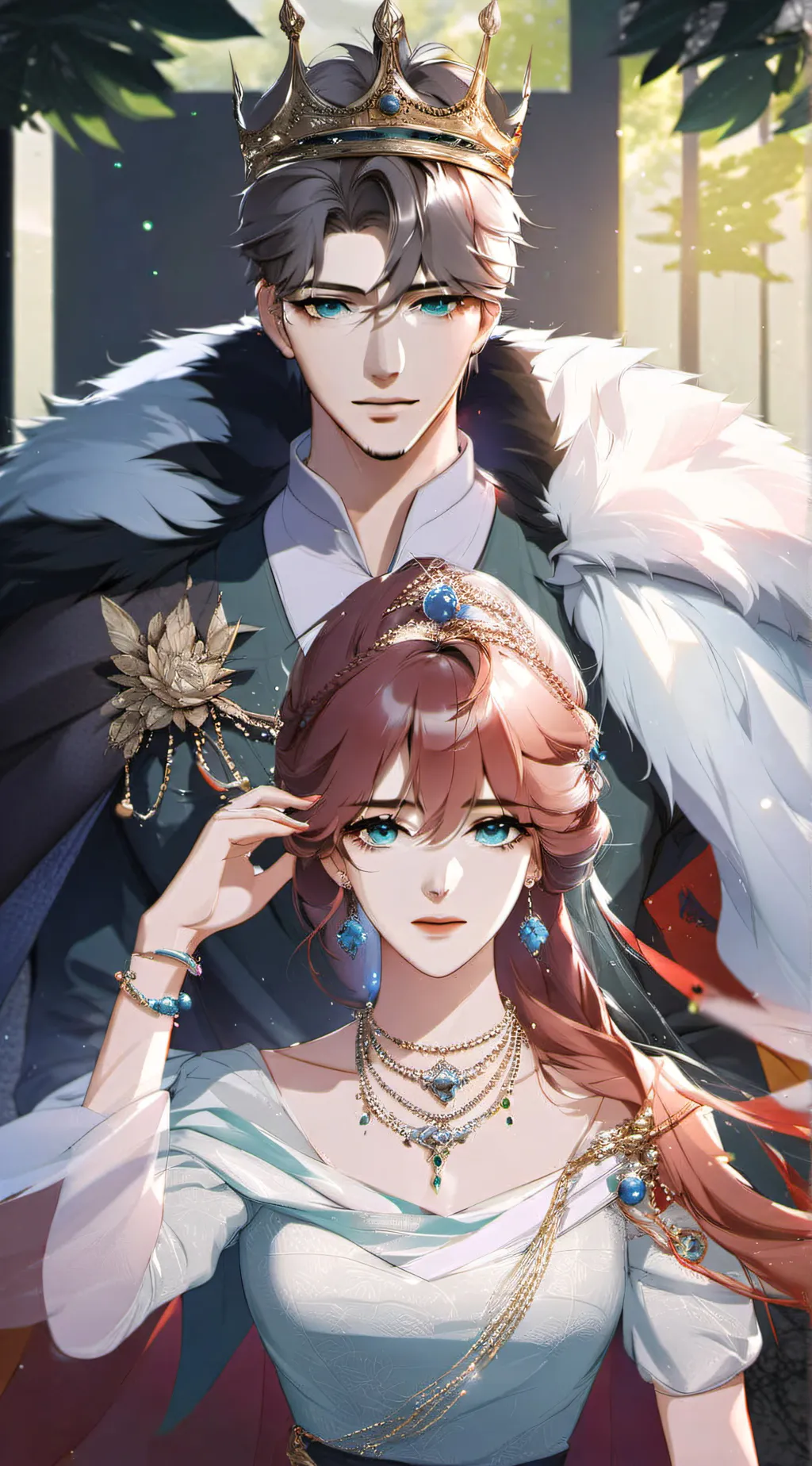 ai character: King background