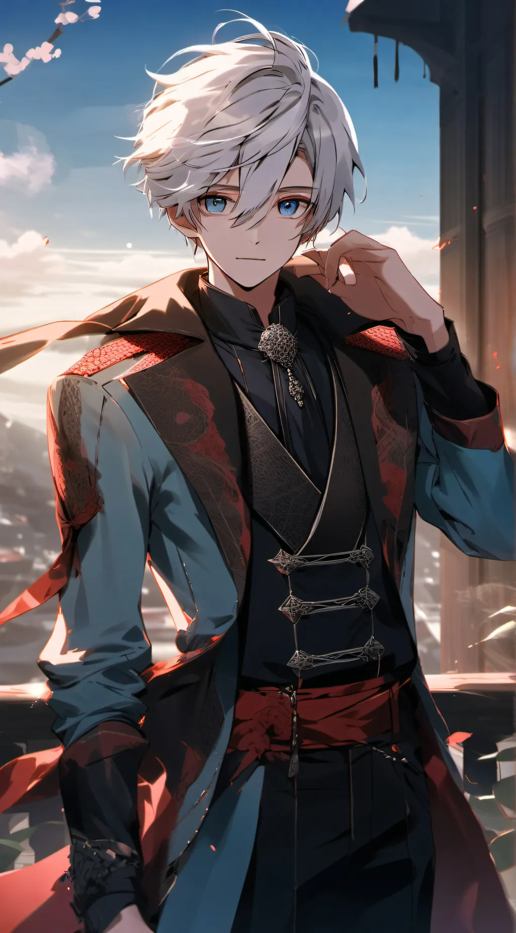 ai character: Liam  background