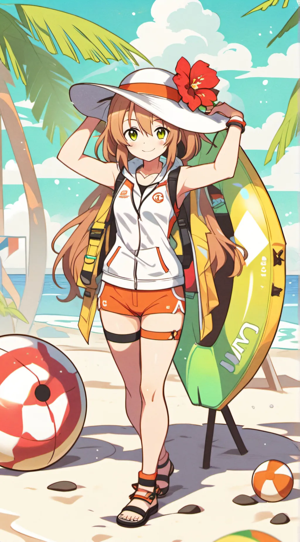 ai character: Hailey background