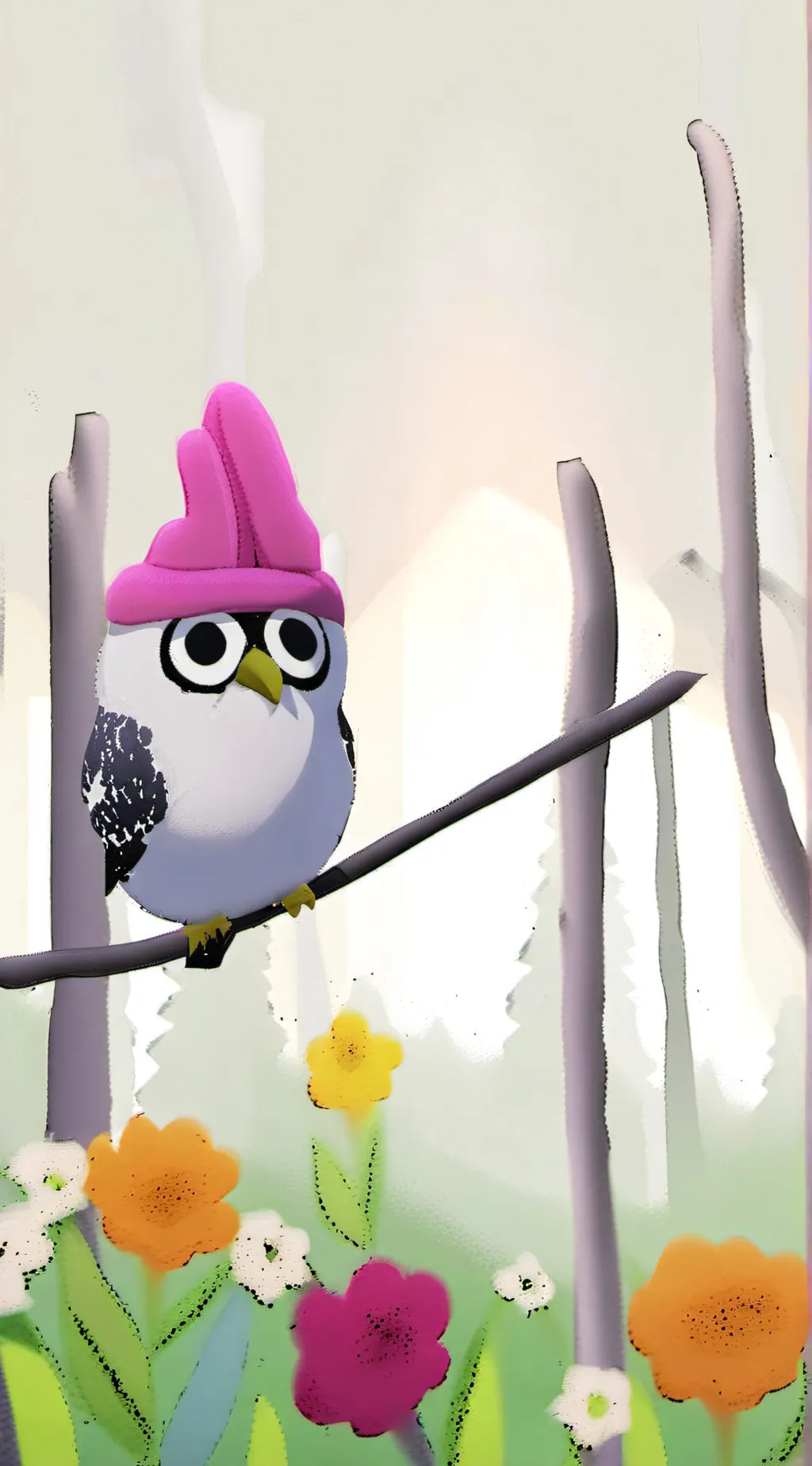 ai character: Dandy world!) 🌍 background