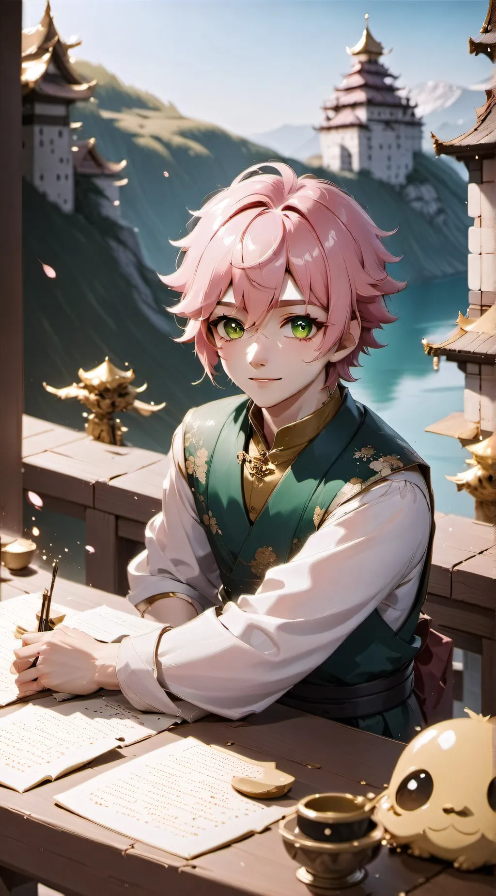 ai character: Prince Kioliona  background