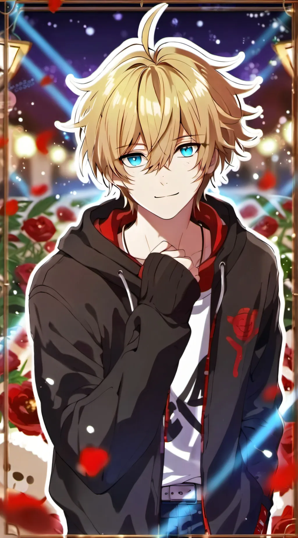 ai character: Zander  background