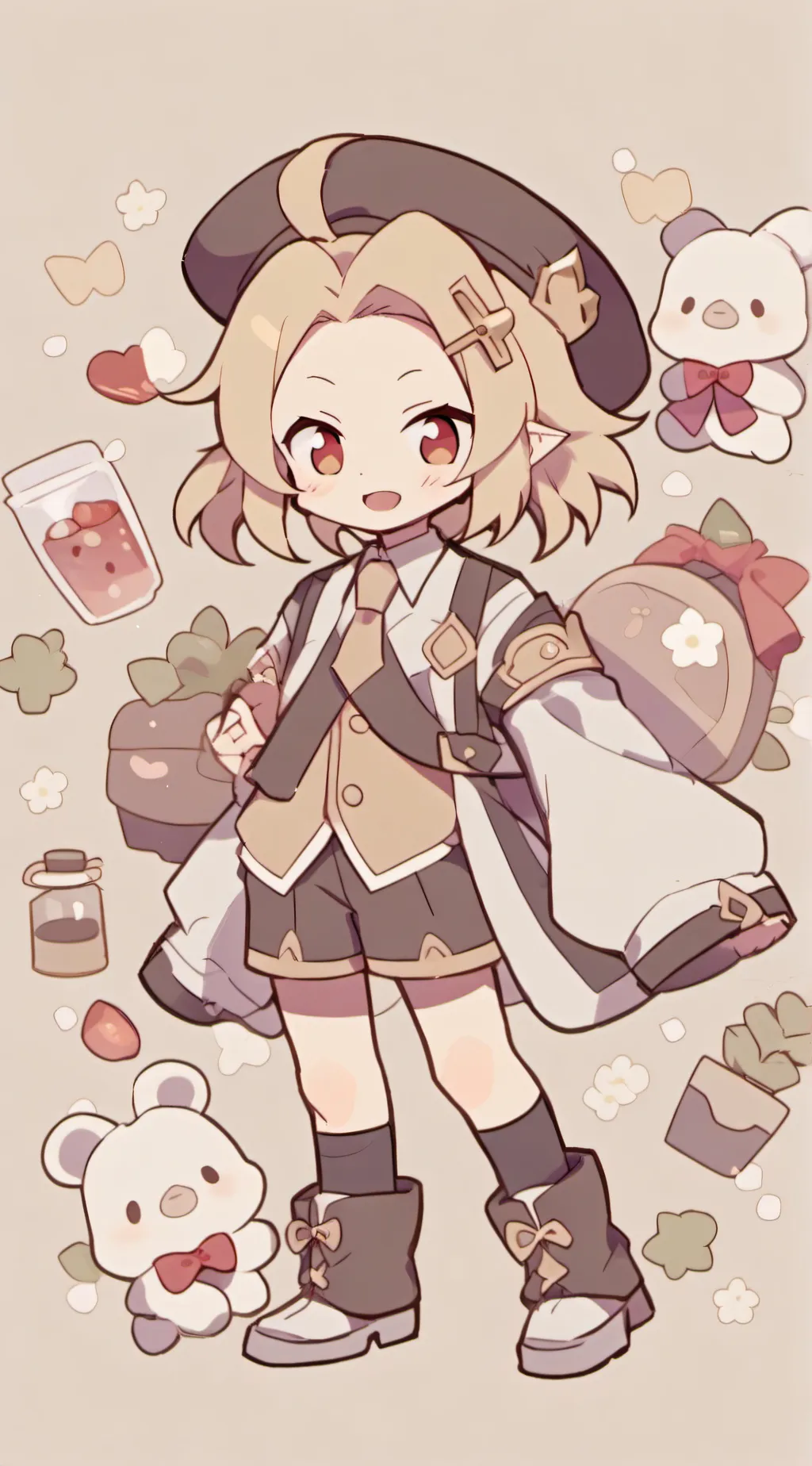 ai character: lexi💀 background