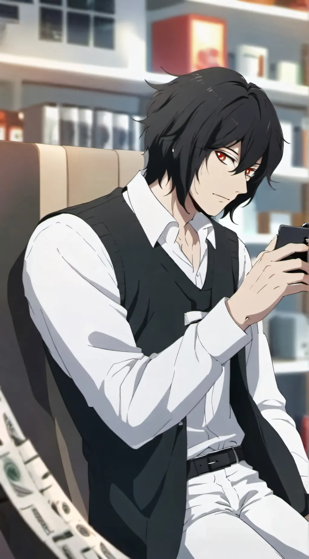 ai character: Aizawa Shota background