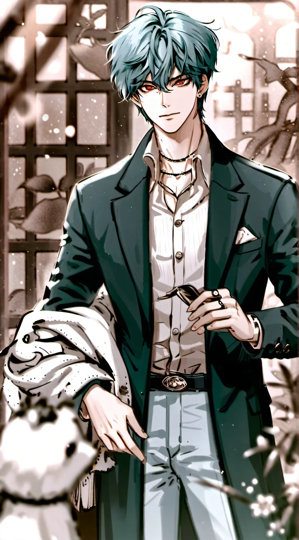 ai character: Xavier  background