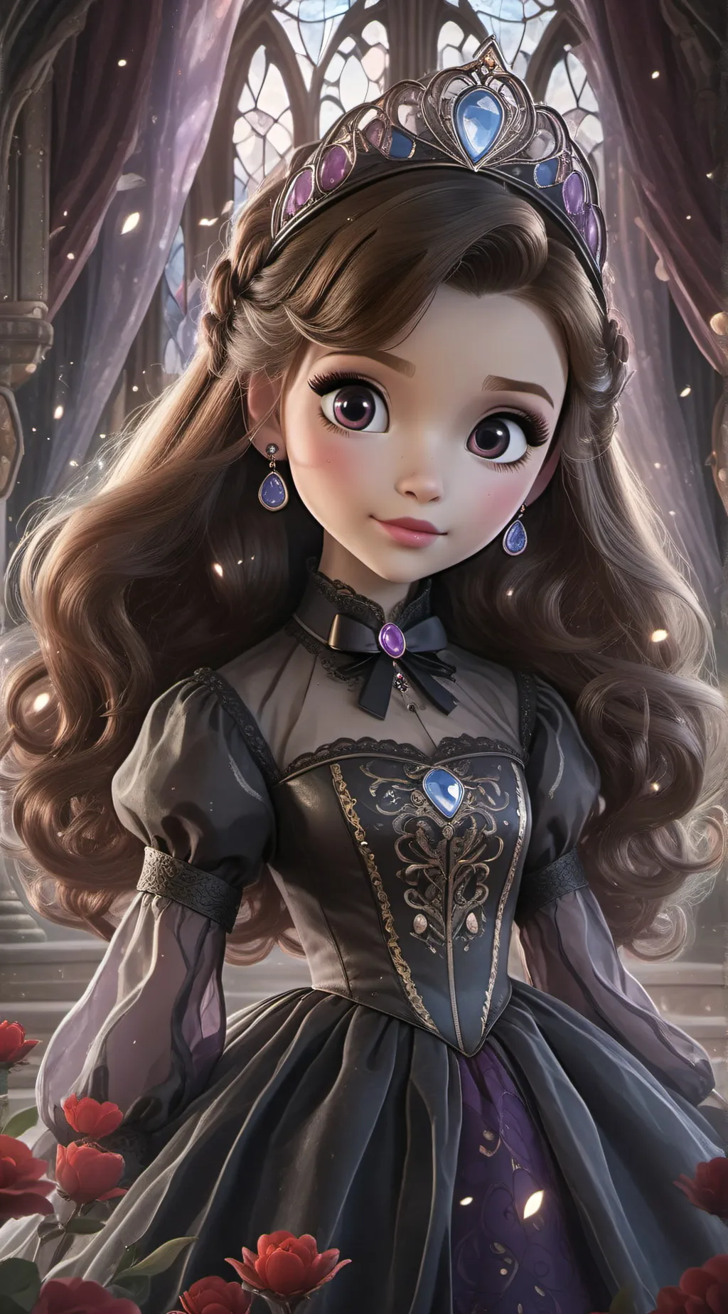 ai character: mhl sofia meme background