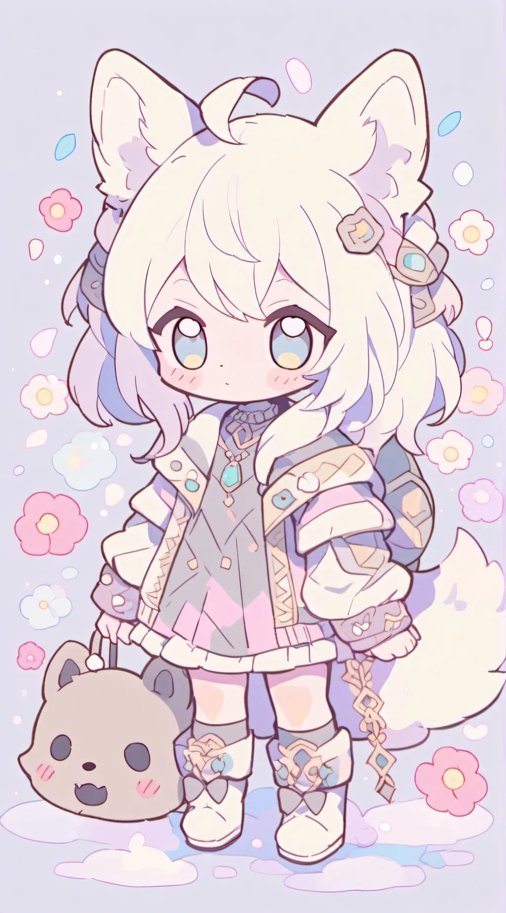 ai character: mha background