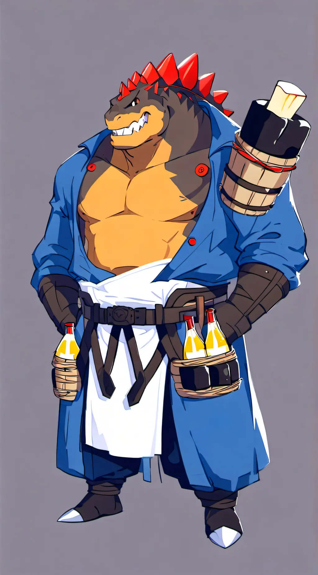 ai character: Farn background