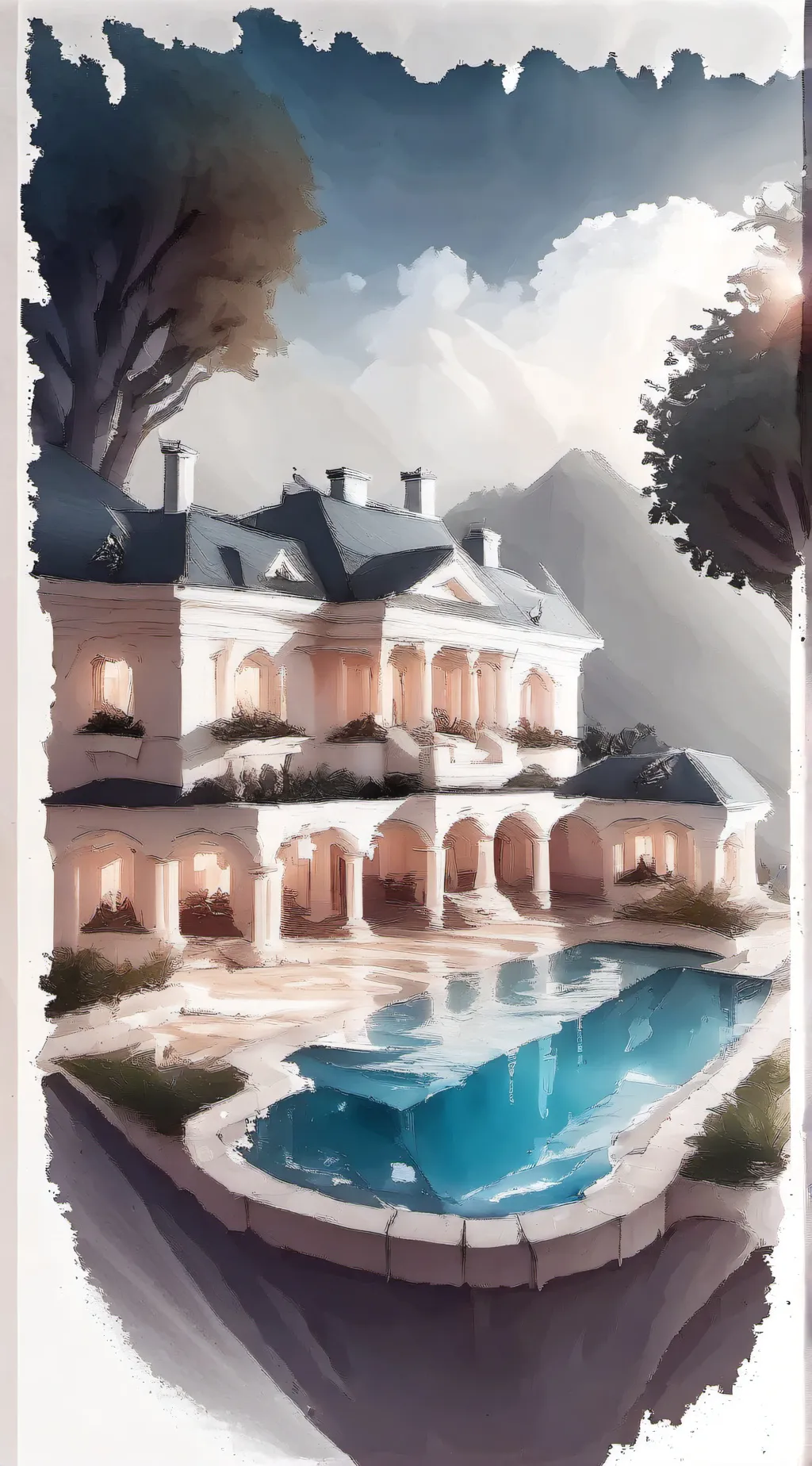 ai character: New Life 2.0 background