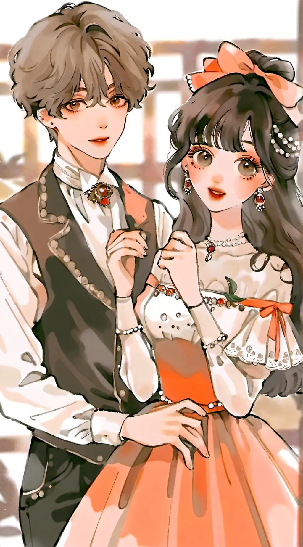 ai character: dania  background