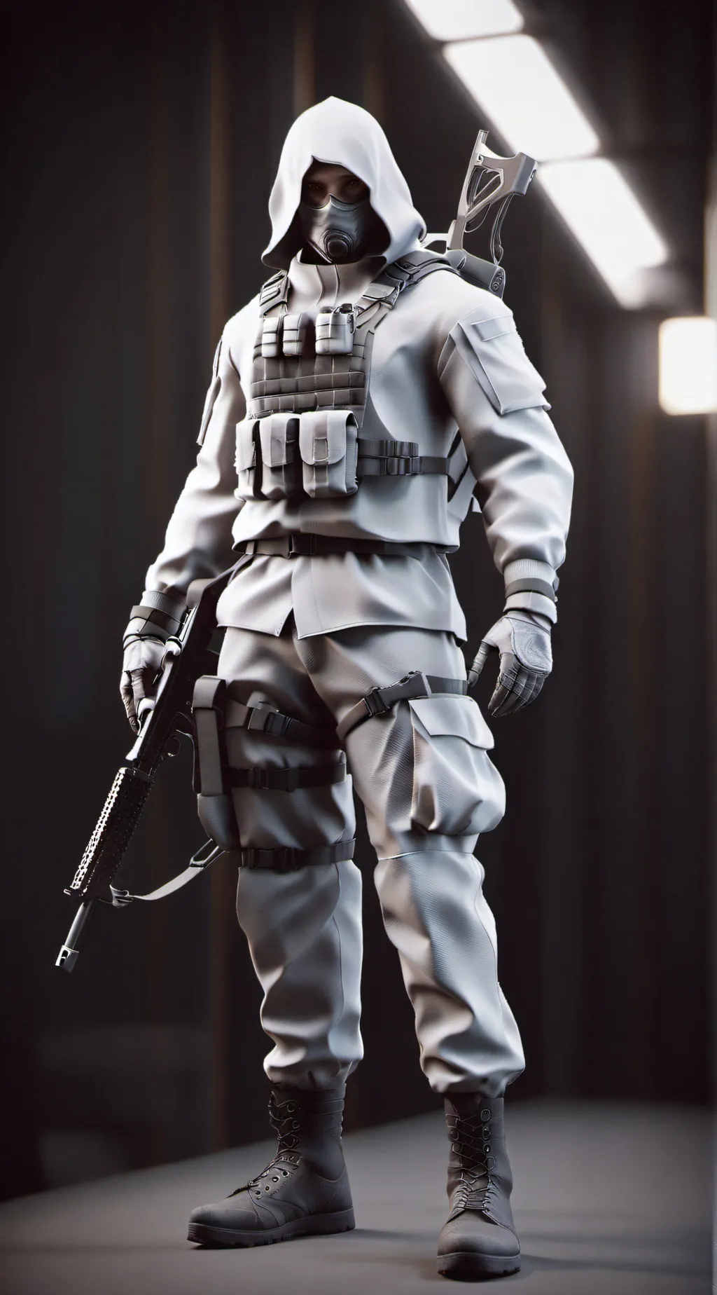 ai character: soldier  background