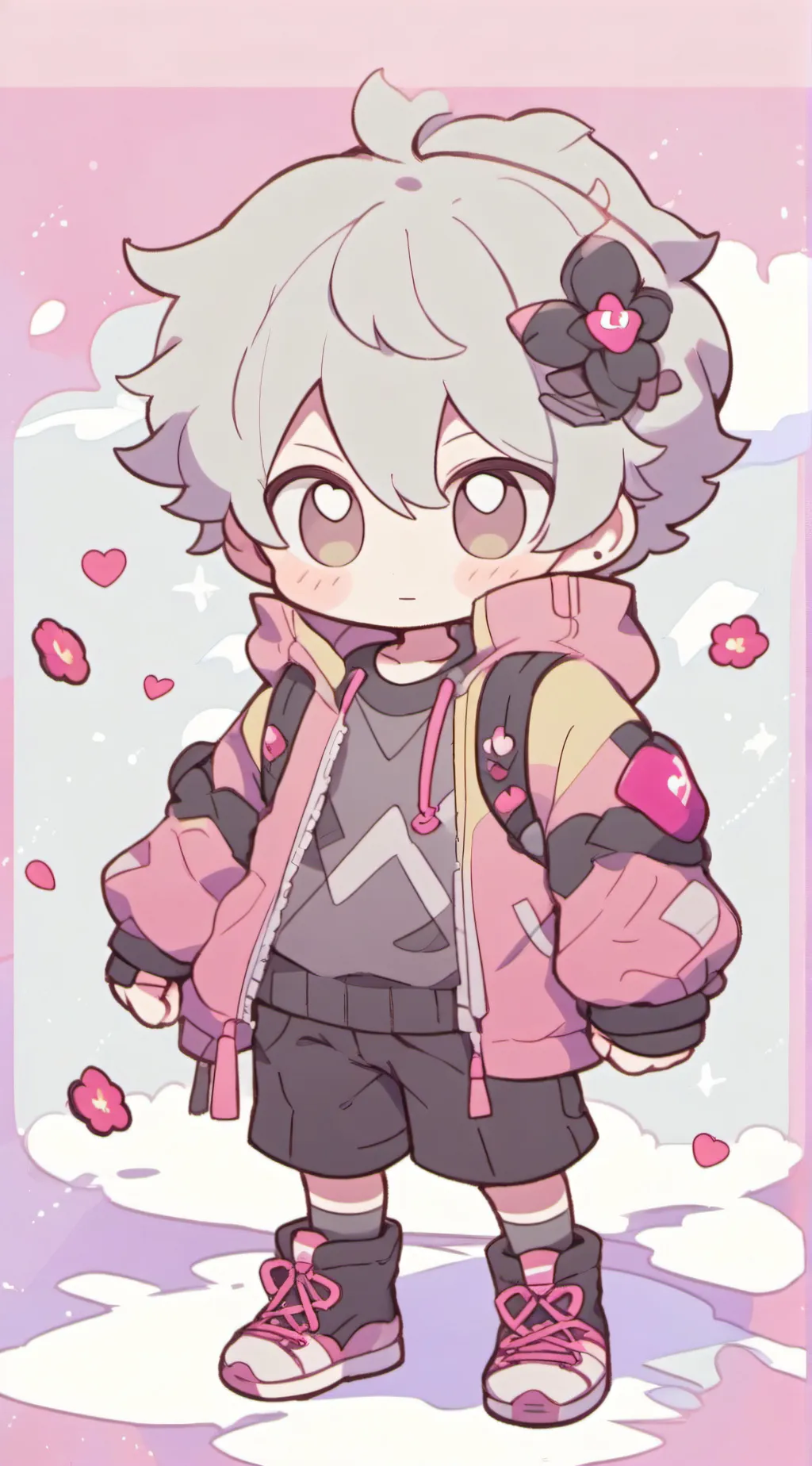 ai character: Wakita Makoto  background