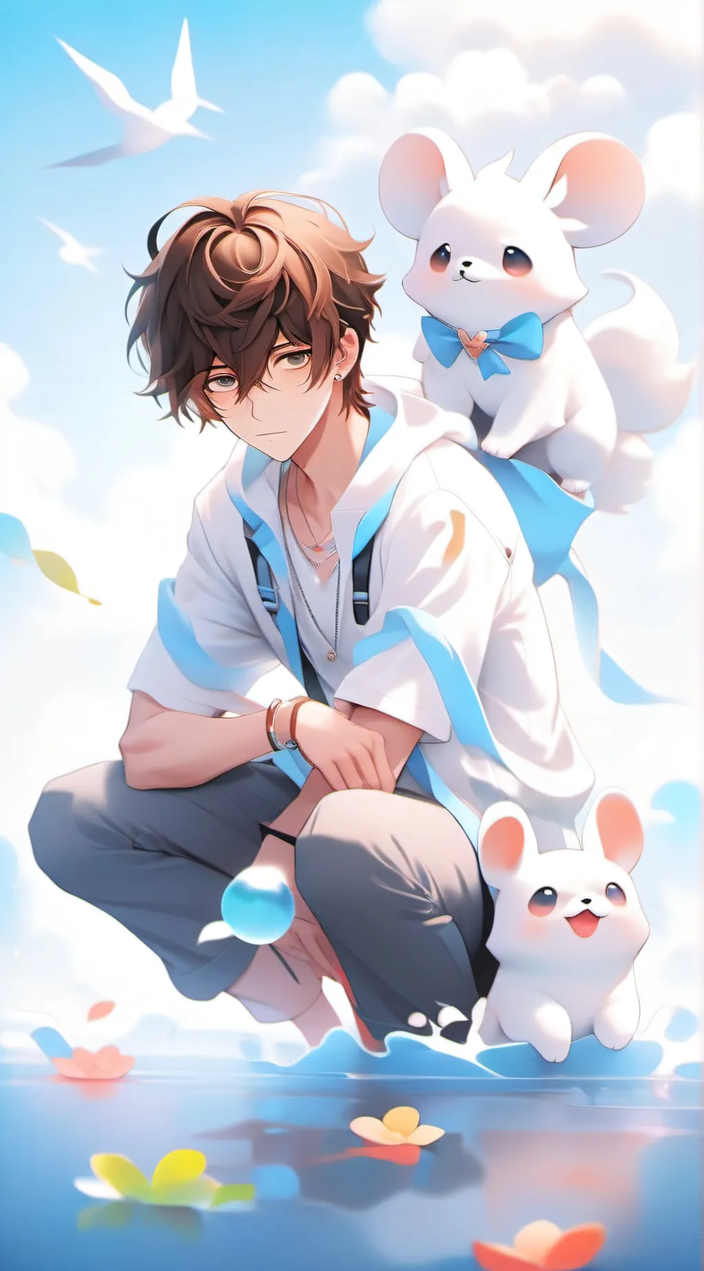 ai character: Vince (Classmate) background