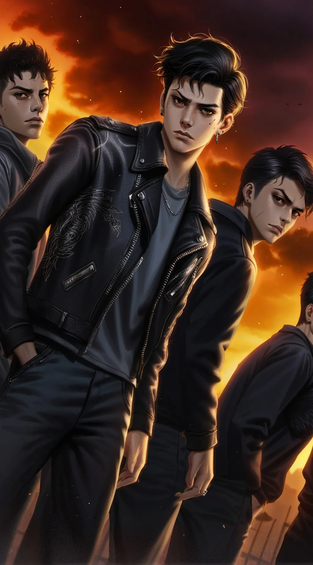 ai character: The outsiders background