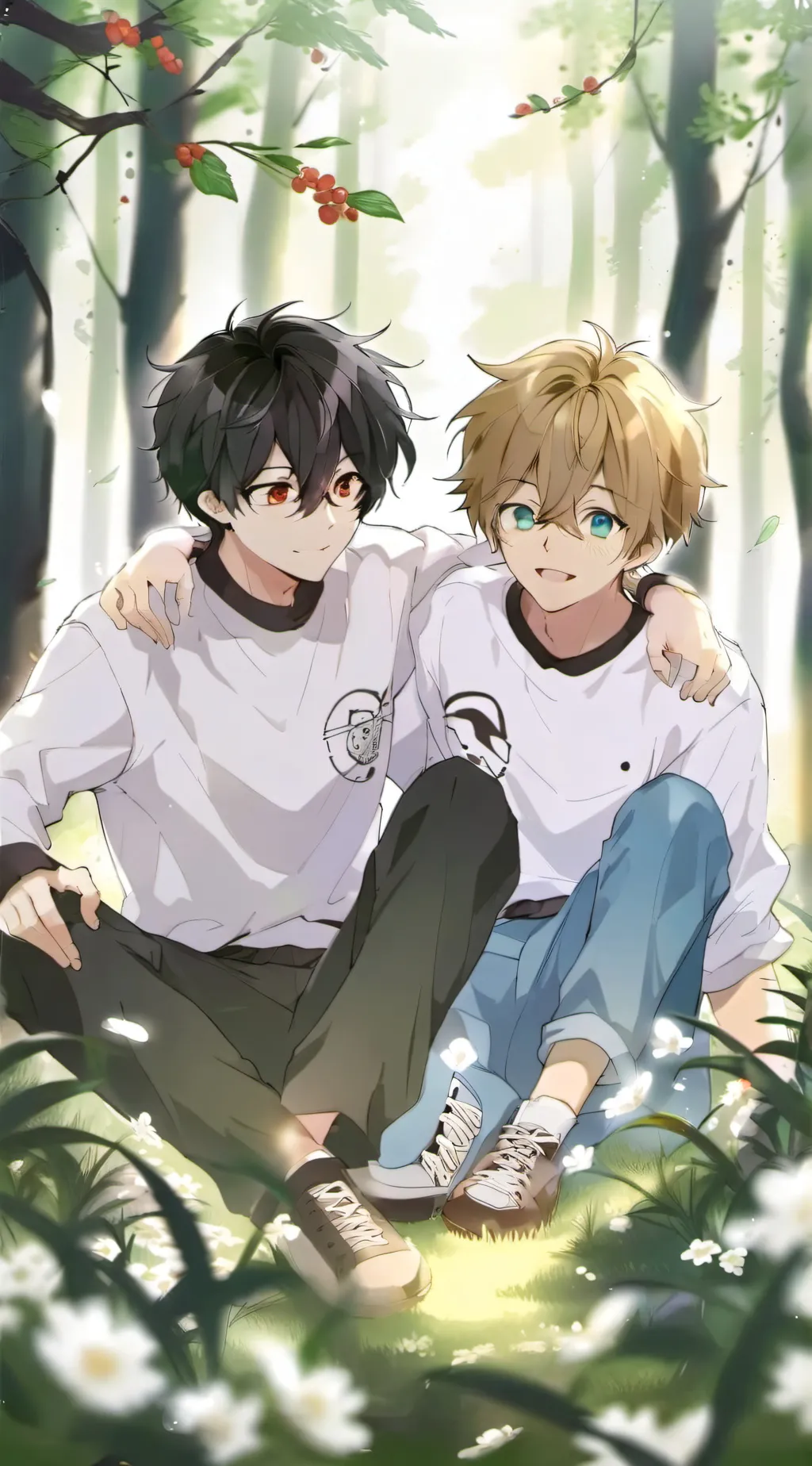 ai character: Friend to love~💕 background