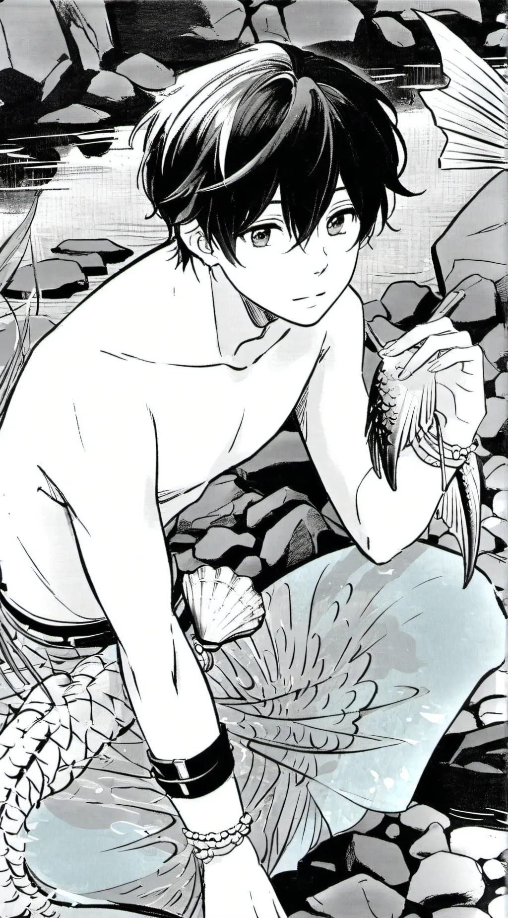 ai character: Cove background