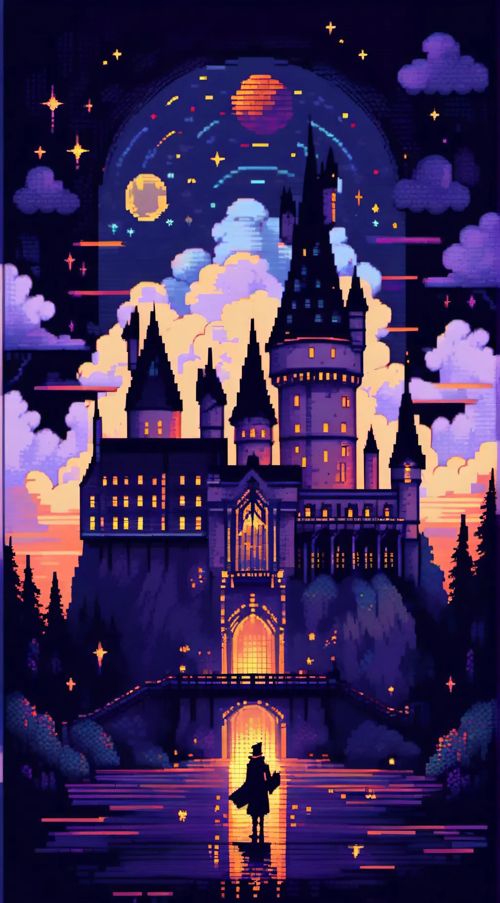 ai character: Hogwarts DUH🙄 background