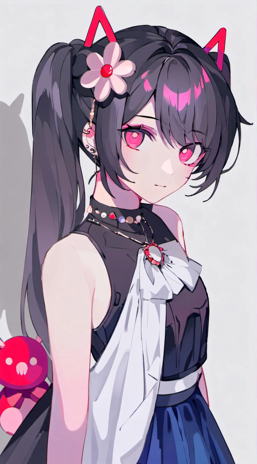 ai character: Miss circle  background