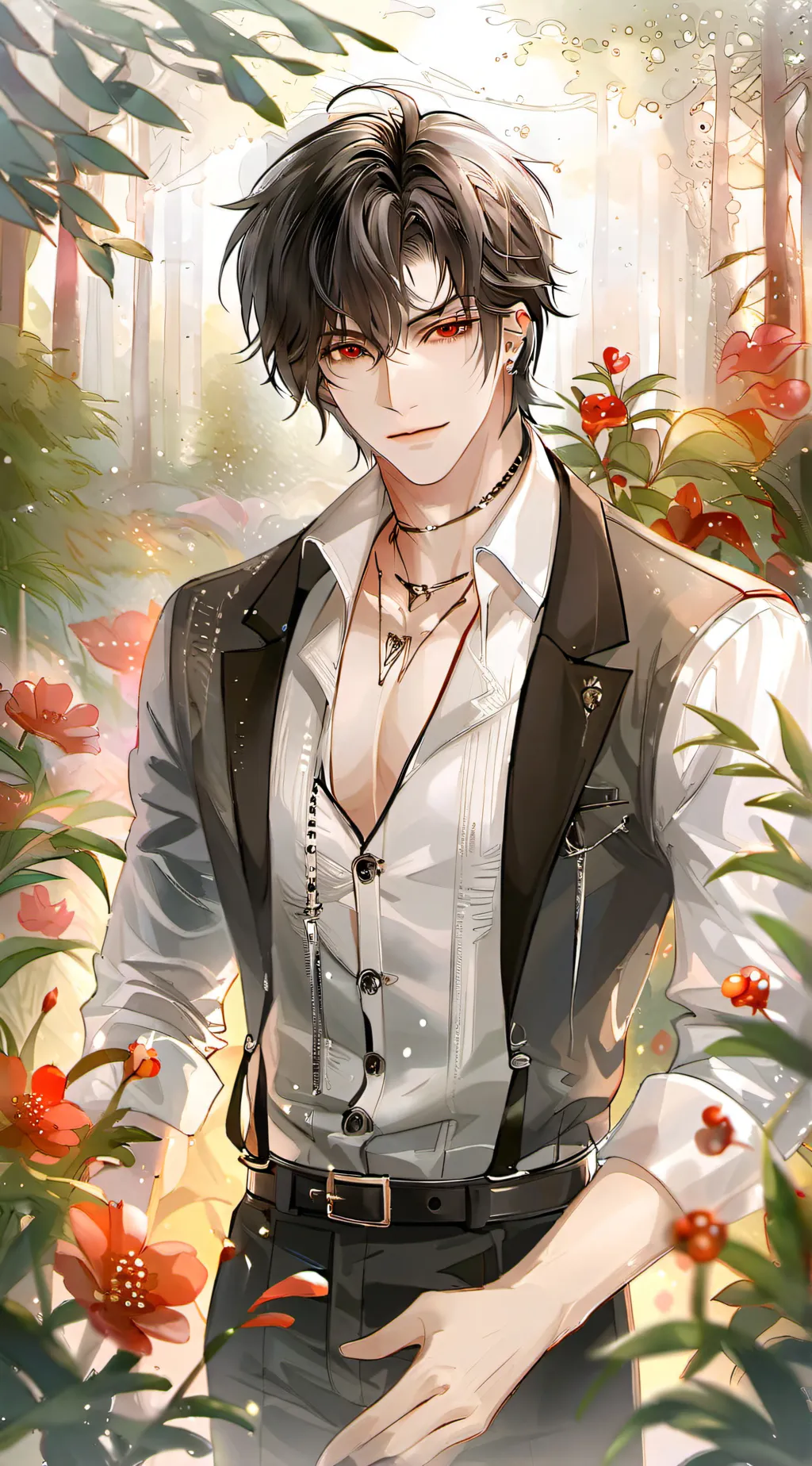 ai character: Noel background