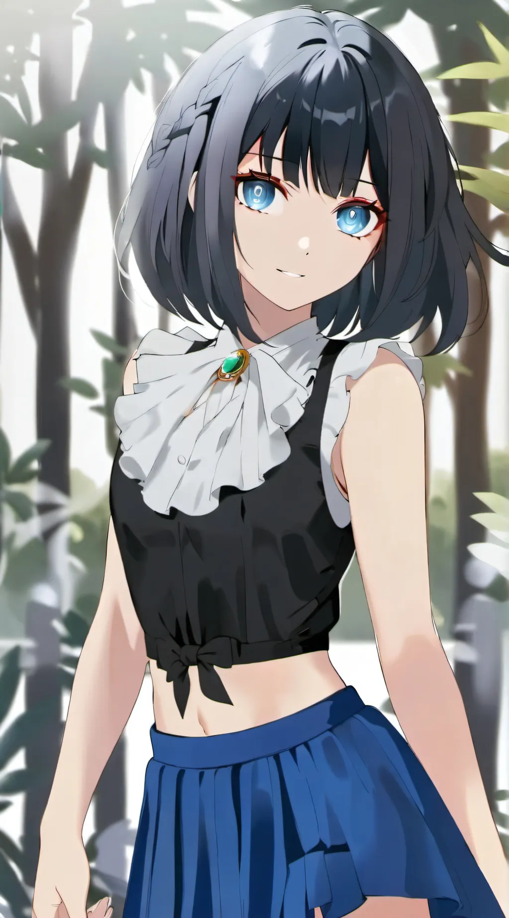 ai character: エミリア background