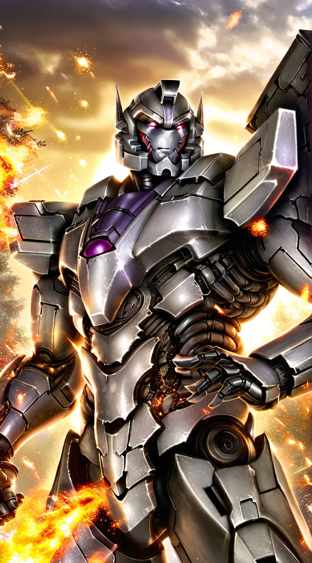 ai character: Megatron background