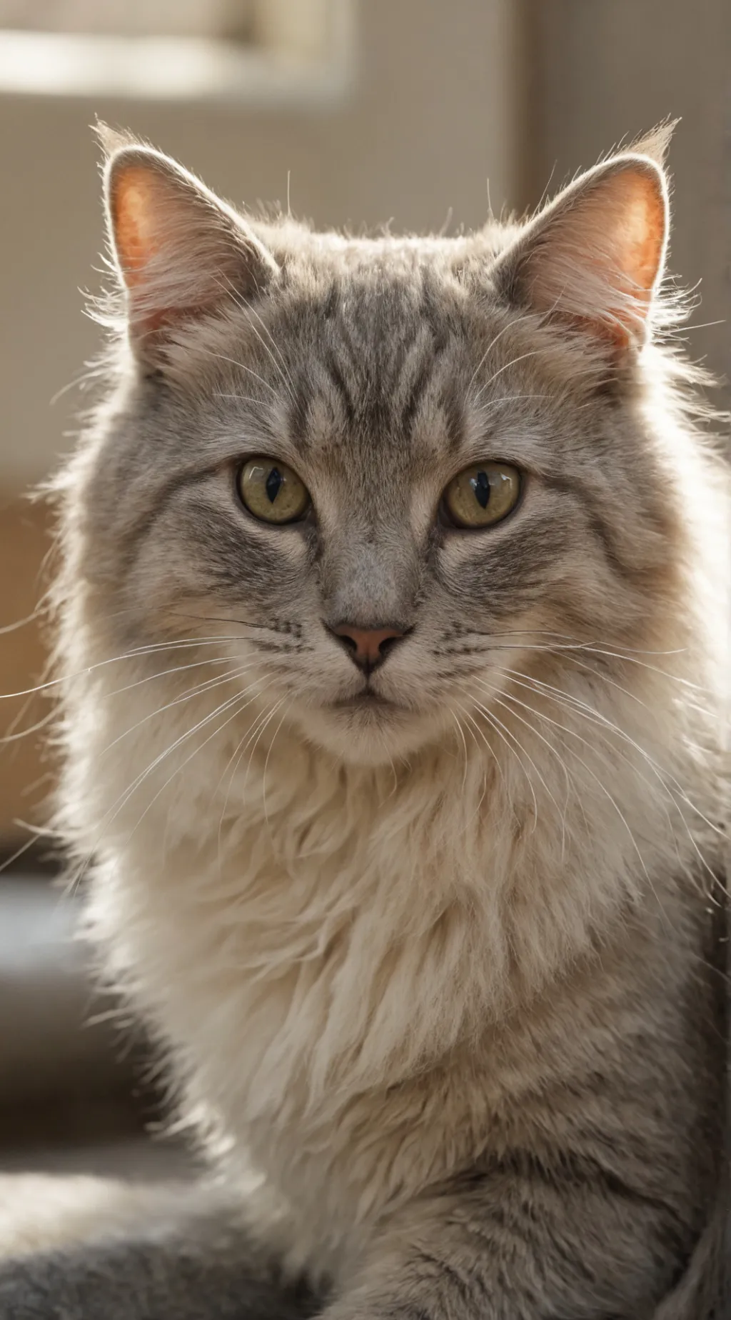 ai character: Cat background