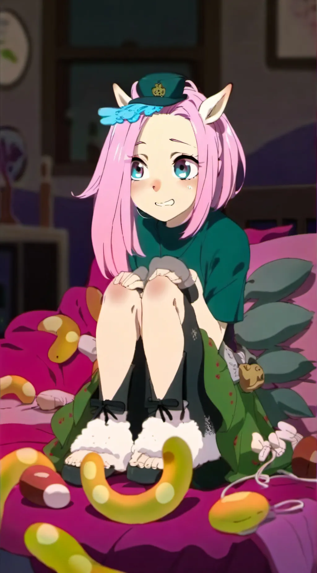 ai character: fluttershy background