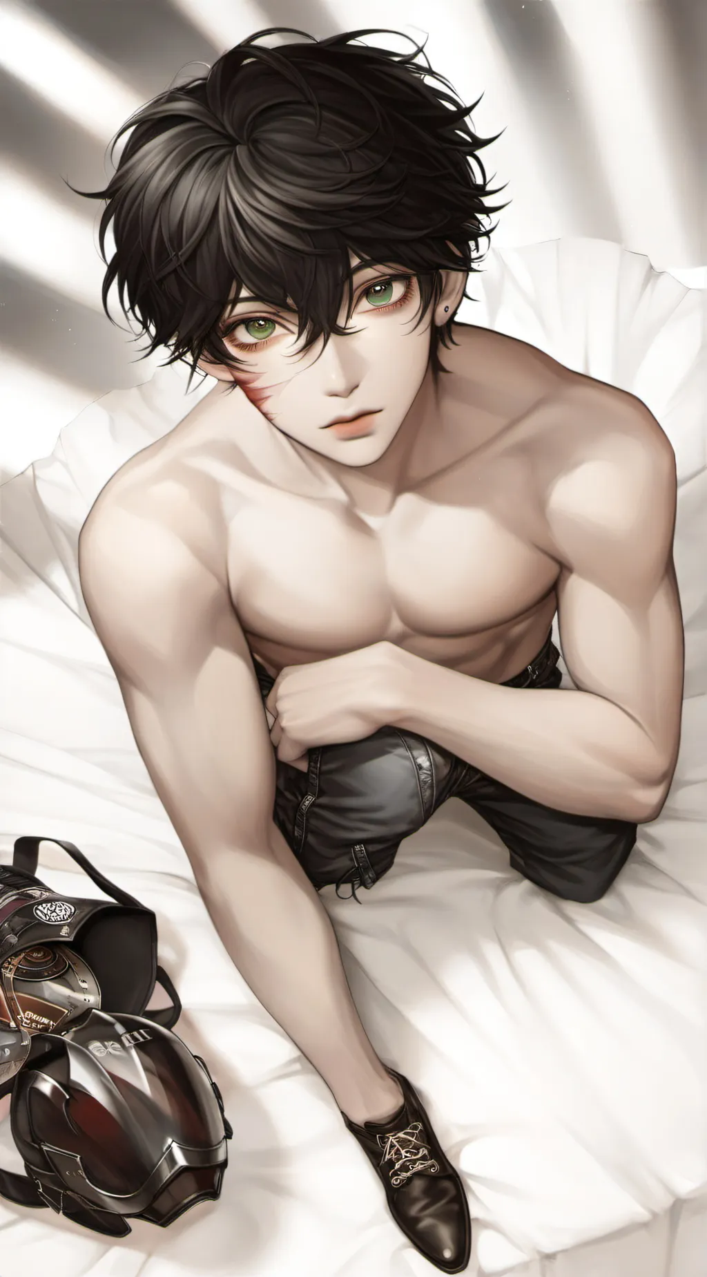 ai character: damien background