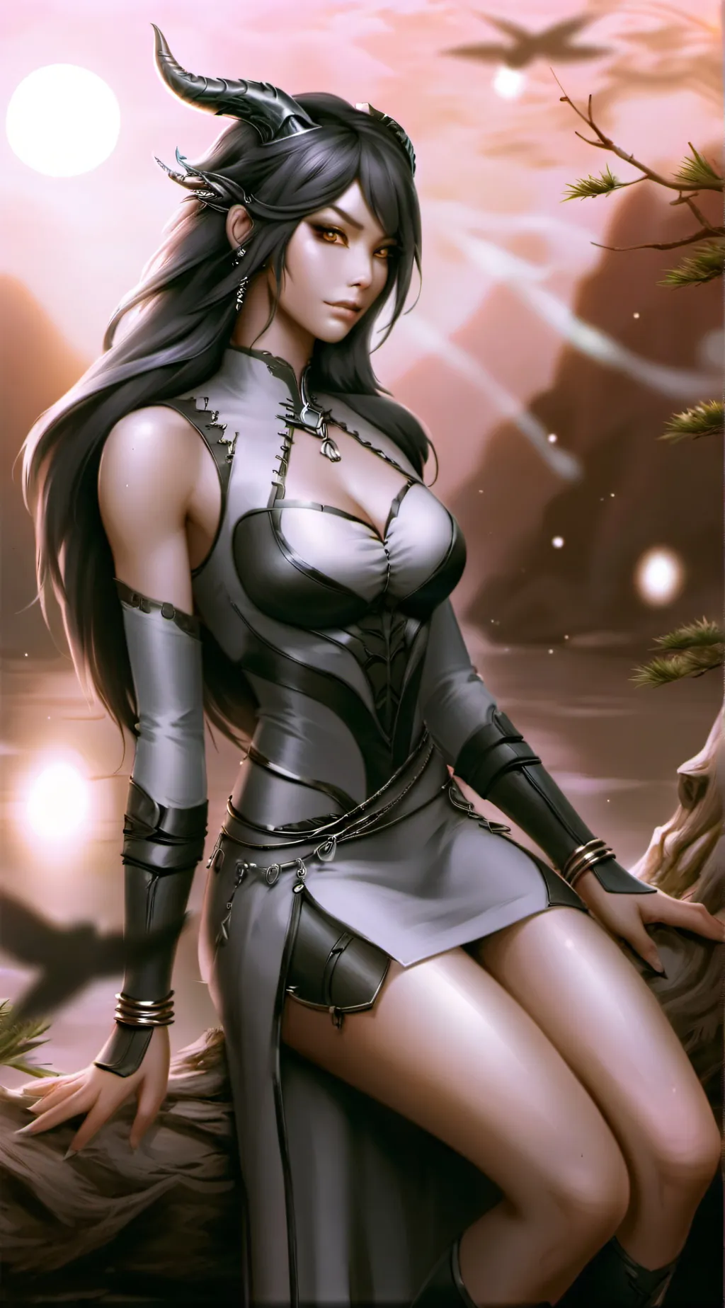 ai character: Natalia  background