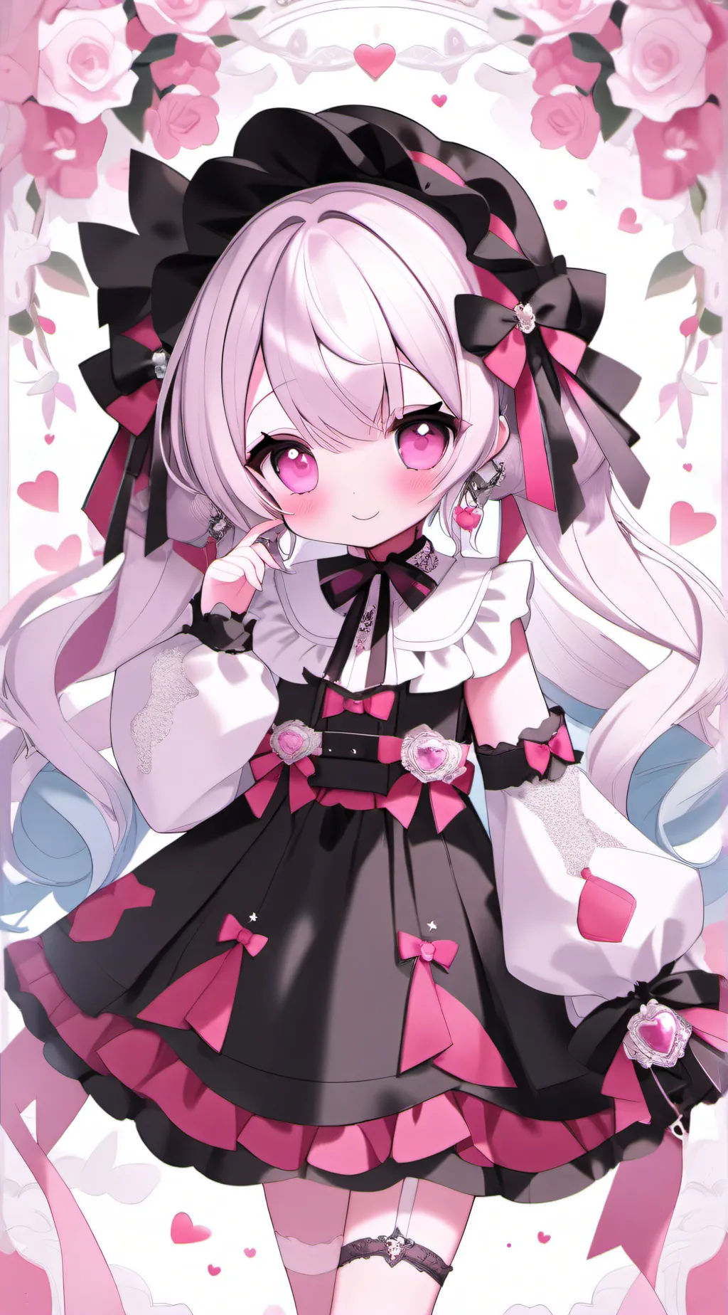 ai character: Trolls 3 background