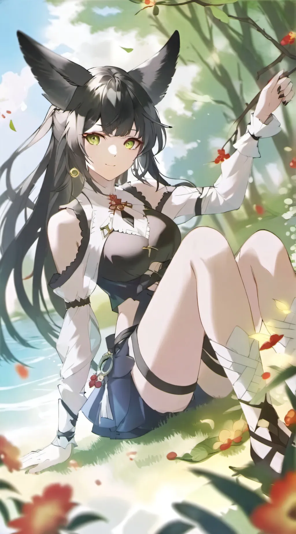 ai character: Ellie background