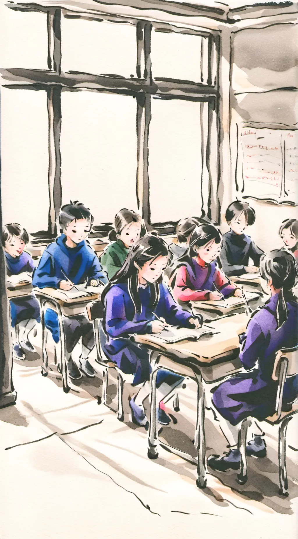 ai character: MD class background