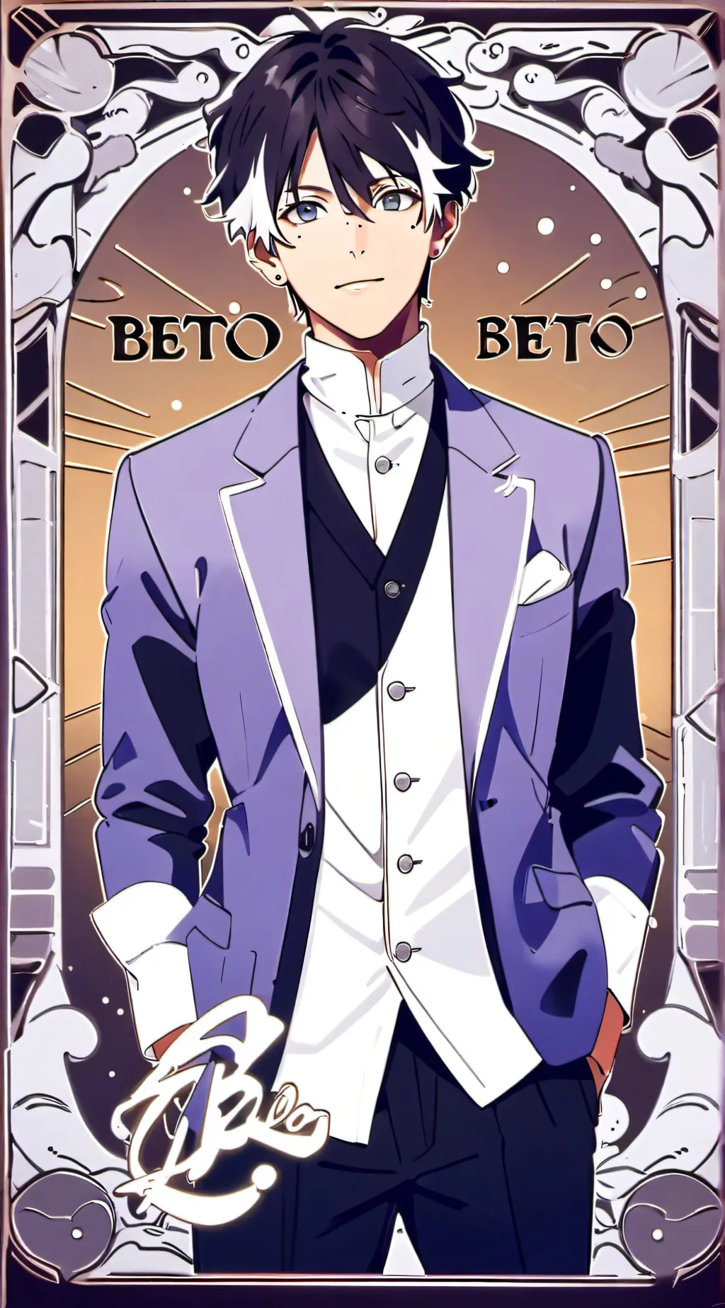ai character: Beto background
