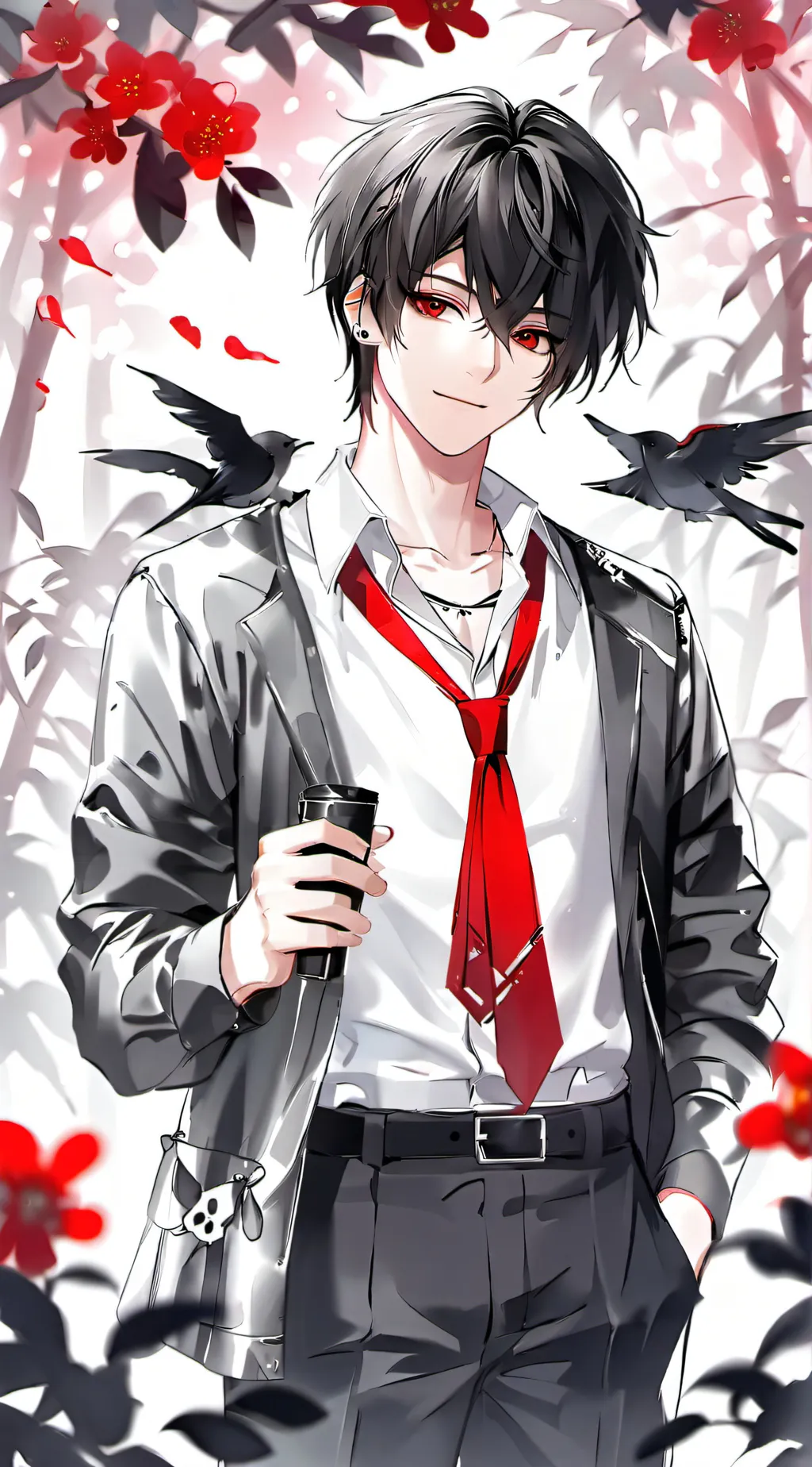 ai character: ♤Sawyer♤ background