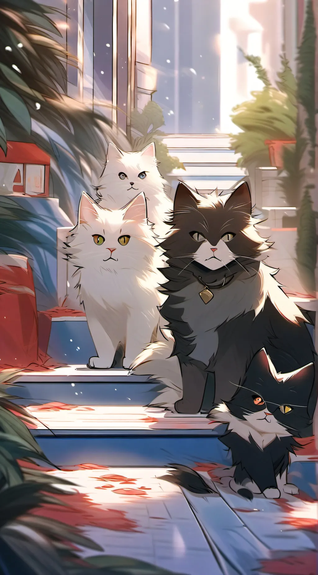 ai character: Fluffy(dw oc:D) background